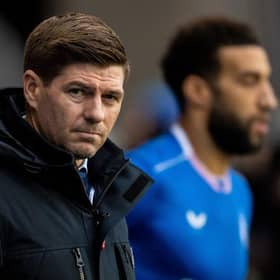 Rangers manager Steven Gerrard has been heavily linked with a move to Aston Villa (Photo by Ross MacDonald / SNS Group)