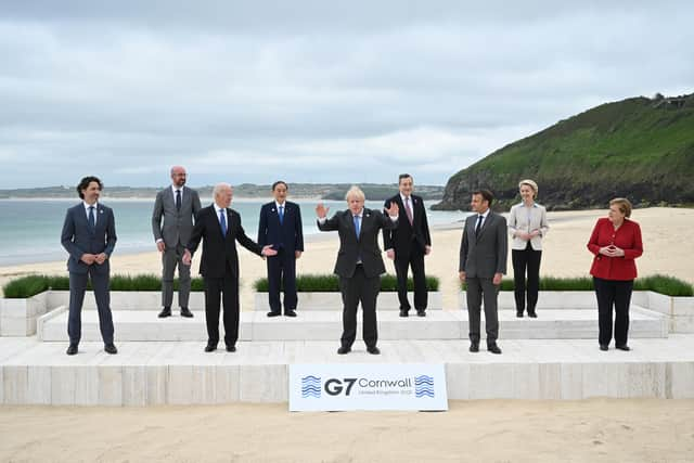 World leaders are set to agree the 'Carbis Bay Declaration' at the G7 summit in Cornwall