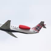 A Loganair aircraft