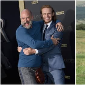 Sam Heughan and Graham McTavish met on the set out of Outlander almost a decade ago (Getty Images/Starz/Twitter)