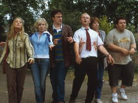 Nick Frost and Simon Pegg have updated the now-famous plan scene from Shaun of the Dead. Picture: Universal Pictures International