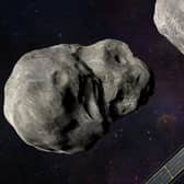 An artist's impression of Nasa's Dart ( double asteroid redirection test) craft. Picture: Nasa
