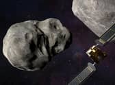 An artist's impression of Nasa's Dart ( double asteroid redirection test) craft. Picture: Nasa