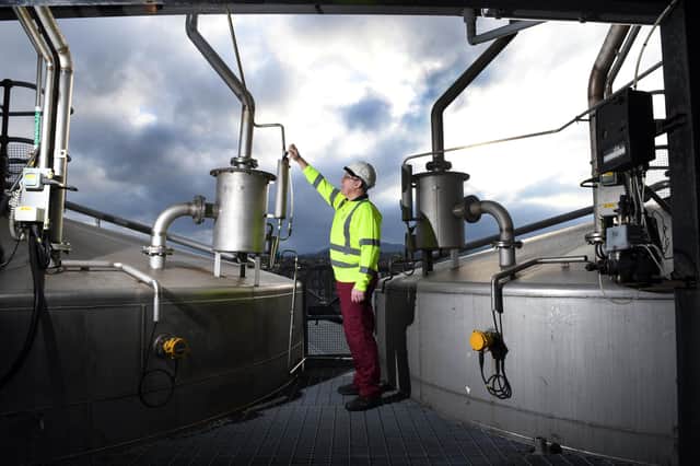 The North British Distillery Company is one of Scotland’s largest Scotch grain whisky producers and is situated in the west of Edinburgh. Picture: Paul Chappells