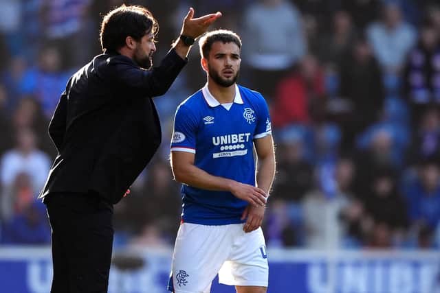 Nico Raskin fell out with axed Rangers manager Martin Russell after a turbulent start to the season. (Photo by Andrew Milligan/PA Wire)