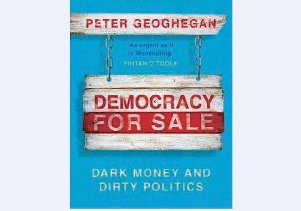 Democracy Fro Sale, by Peter Geoghegan