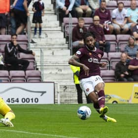 Josh Ginnelly came off the bench and made it 4-1 to Hearts.