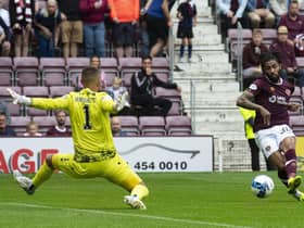 Josh Ginnelly came off the bench and made it 4-1 to Hearts.