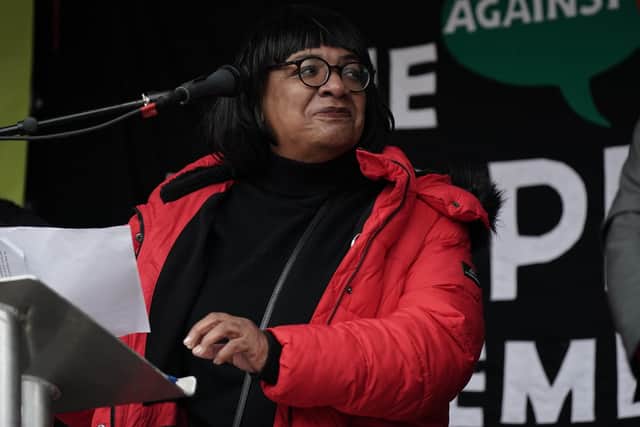 Diane Abbott has had the Labour whip suspended following comments about racism.