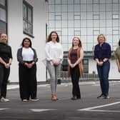 Some of the female founders in STAC's third cohort of IoT companies. Picture: Stewart Attwood.
