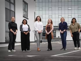 Some of the female founders in STAC's third cohort of IoT companies. Picture: Stewart Attwood.