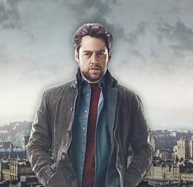 Richard Rankin stars as John Rebus in the latest BBC adaptation of Ian Rankin's crime novels, starting tomorrow night, Friday May 17, BBC Scotland. Pic: BBC