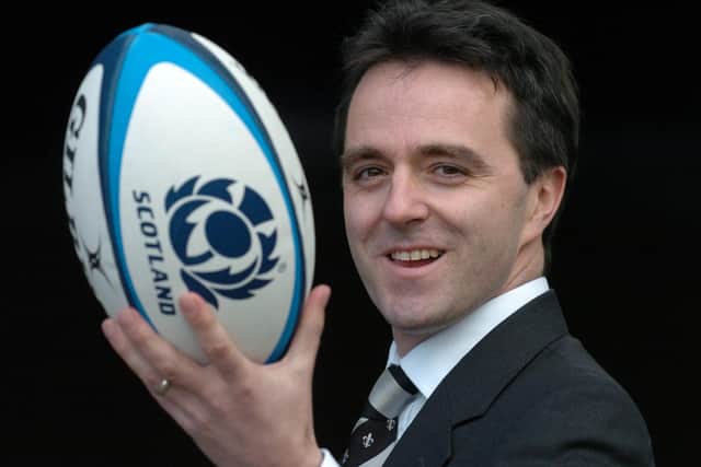 Phil Anderton was appointed as Scottish Rugby's chief executive in 2004 and earned the nickname "Fireworks Phil" during his time at Murrayfield. Picture: Ian Rutherford