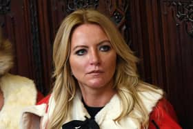 Baroness Mone arrives in the House of Lords before the State Opening Of Parliament at Houses of Parliament in 2017 (Photo by Stefan Rousseau - WPA Pool/Getty Images)