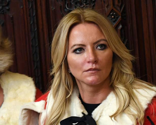 Baroness Mone arrives in the House of Lords before the State Opening Of Parliament at Houses of Parliament in 2017 (Photo by Stefan Rousseau - WPA Pool/Getty Images)