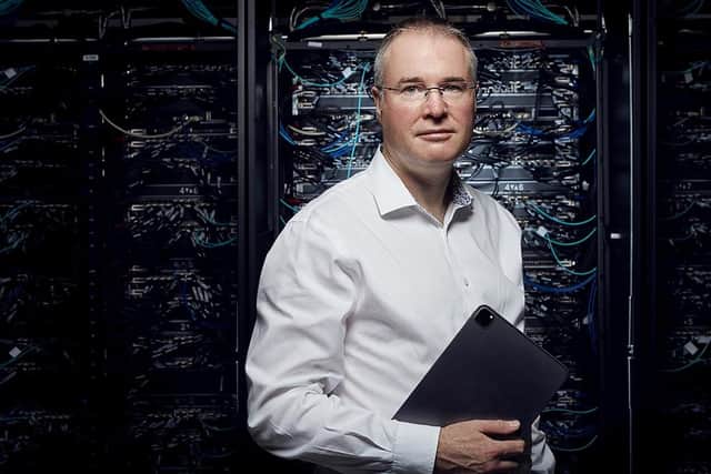 Prof Mark Parsons, Supercomputer Director from Edinburgh University’s Advanced Computing Facility at Roslin