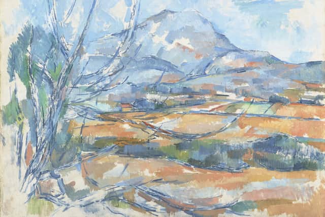 Montagne Sainte Victoire by Paul Cezanne PIC: National Galleries of Scotland