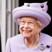 The Queen, often said to be at her happiest in Scotland, was beaming when she attended armed forces act of loyalty parade in the gardens of the Palace of Holyroodhouse.
Pic: Jane Barlow