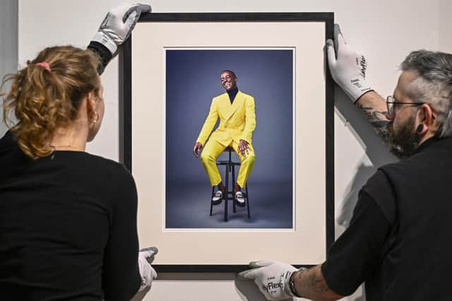 Photographer Robert Wilson's image of Doctor Who star Ncuti Gatwa is now in the permanent collection of the National Galleries of Scotland. Picture: Neil Hanna