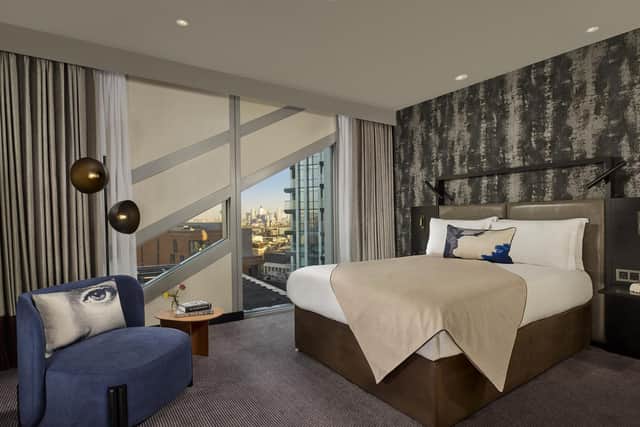 A double with views of The City. Pic: Matthew Shaw