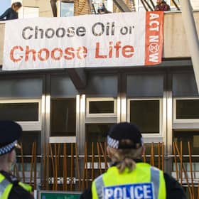 Protests such as that by Extinction Rebellion Scotland could be banned and people prosecuted.