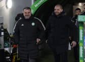 Celtic manager Ange Postecoglou and Hearts boss Robbie Neilson could be missing players for their Scottish Cup clash at the weekend. (Photo by Craig Foy / SNS Group)