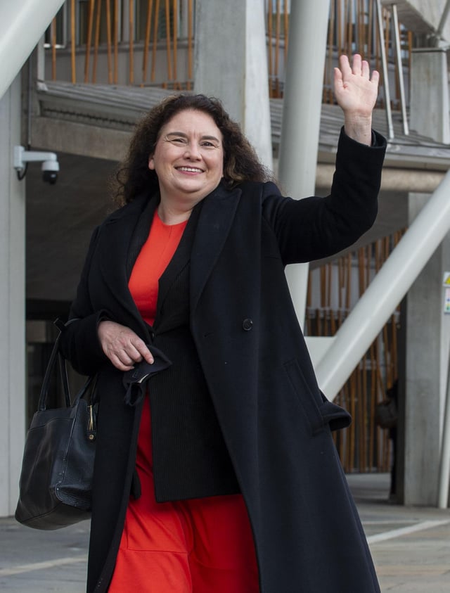 Katy Clark has said the Scottish Parliament should have a veto over Trident renewal. Picture: Lisa Ferguson