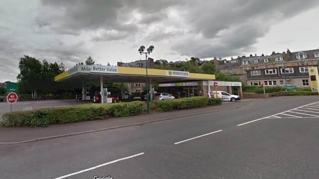Police have called the attempted robbery at the Morrisons petrol station a 'terrifying experience' for the staff member involved.