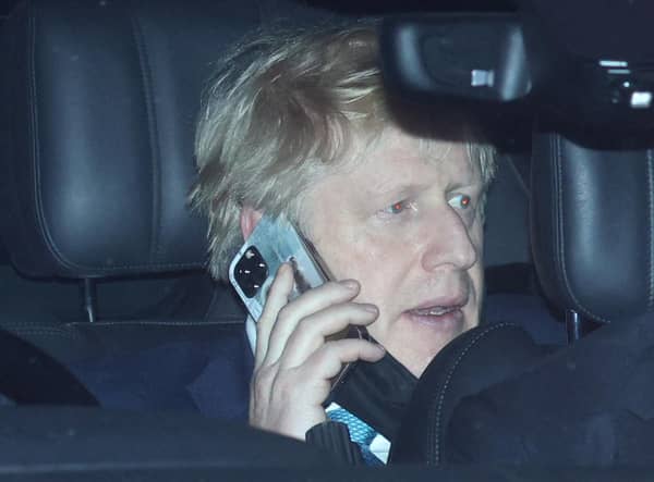 Boris Johnson is due to receive the report soon