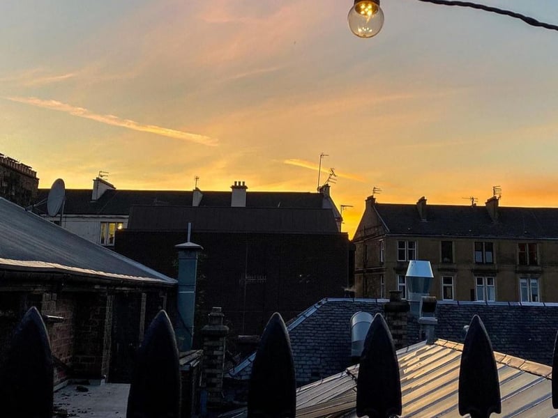 Ashton's Lane's Ubiquitous Chip rooftop terrace is a hidden gem. Located above the popular pub, one reviewer said it was an "absolute delight".