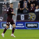 Aidan Denholm put in an assured performance during Hearts' 3-1 win over Rosenborg at Tynecastle on Thursday.