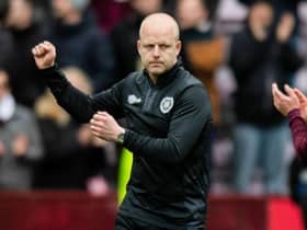 Hearts' interim manager Steven Naismith is aiming for a positive result against Celtic on Sunday. (Photo by Mark Scates / SNS Group)