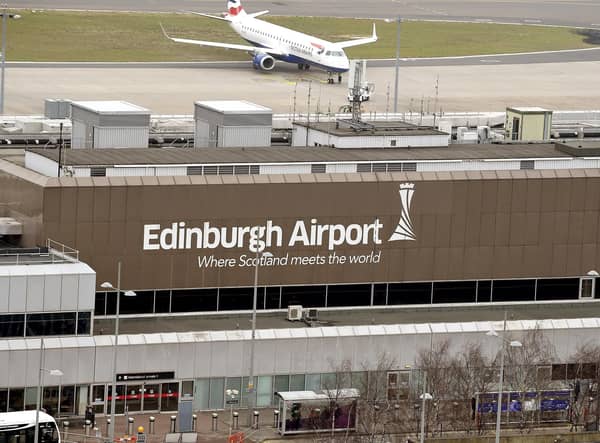 Edinburgh Airport - the busiest flight hub in Scotland. Picture: Lisa Ferguson