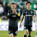 Celtic's Callum McGregor at full time after the 4-2 defeat at Hibs. (Photo by Craig Williamson / SNS Group)