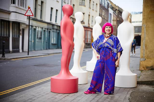 Zandra Rhodes announces public art installation Gratitude for NHS coming to Edinburgh.