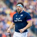 Hamish Watson in action for Scotland during the Autumn Nations Series win over Australia. (Photo by Ross Parker / SNS Group)