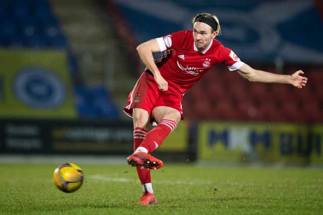 Ryan Hedges has been a shining light for Aberdeen so far this season. Picture: SNS
