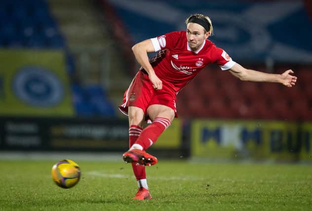 Ryan Hedges has been a shining light for Aberdeen so far this season. Picture: SNS