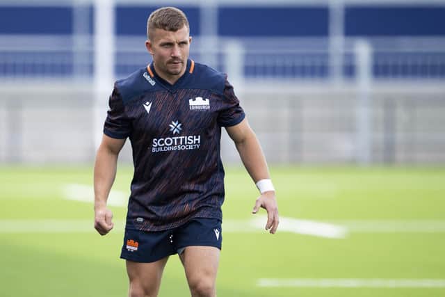 Scrum-half Ben Vellacott joined Edinburgh from Wasps. Picture: Paul Devlin/SNS