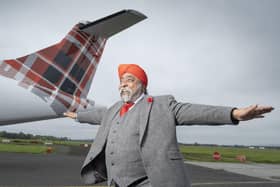 Tony Singh MBE has been selected as Loganair's first-ever 'brand ambassador'.