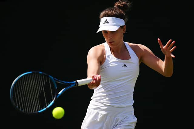 Maia Lumsden is relishing her return to Wimbledon. (Photo by Justin Setterfield/Getty Images)