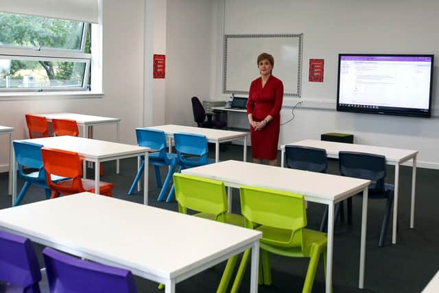 First Minister Nicola Sturgeon will announce whether schools will stay shut in Scotland tomorrow.