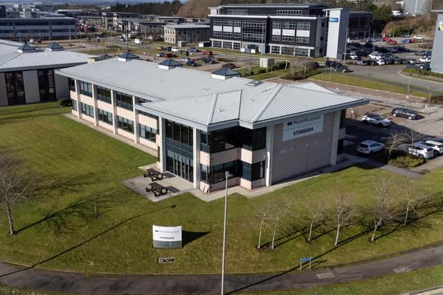 Crown House commands a prime location at Arnhall Business Park, Aberdeen.