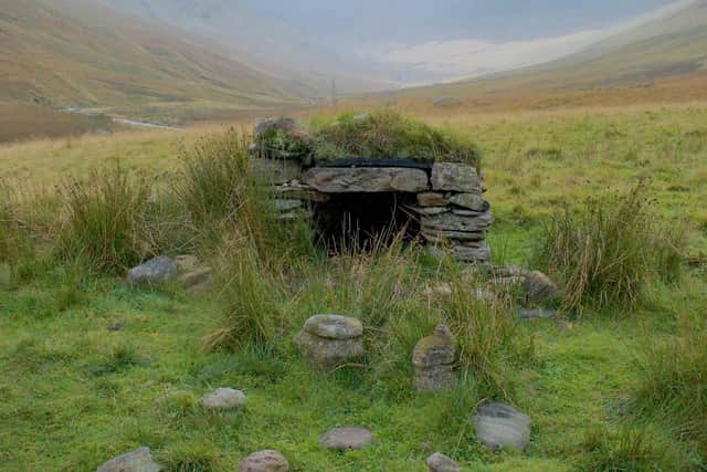 Tigh na Cailleach in Glen Lyon, Perthshire, a shrine to a Celtic goddess which is maintained by gamekeepers to this day. PIC: James Crawford.