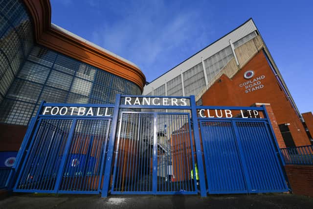 Rangers have offered up Ibrox as a Covid vaccination centre. (Photo by Craig Foy / SNS Group)