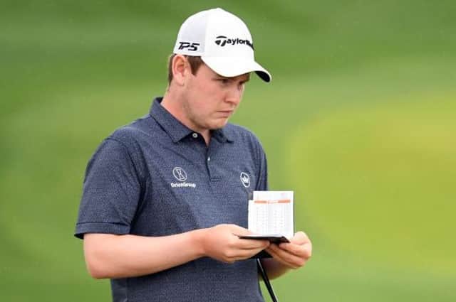 Bob MacIntyre pictured during the Saudi International powered by SoftBank Investment Advisers at Royal Greens Golf and Country Club in King Abdullah Economic City. Picture: Ross Kinnaird/Getty Images.