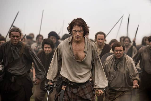 Scottish actor Sam Heughan shot to fame in the time-travel drama Outlander