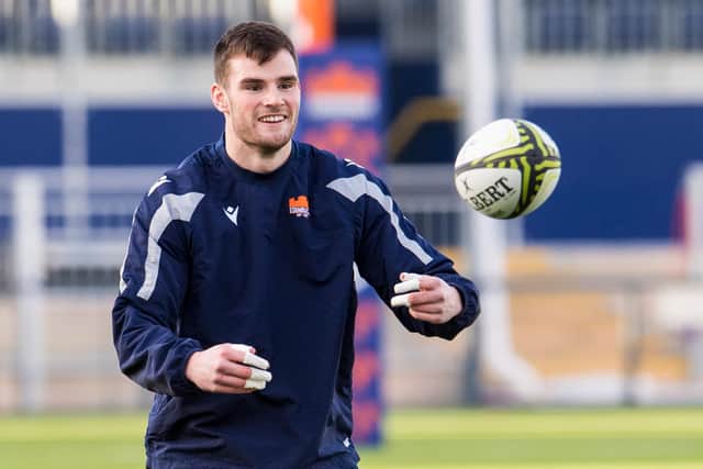 Matt Currie has signed his first pro contract with Edinburgh.  (Photo by Ross Parker / SNS Group)
