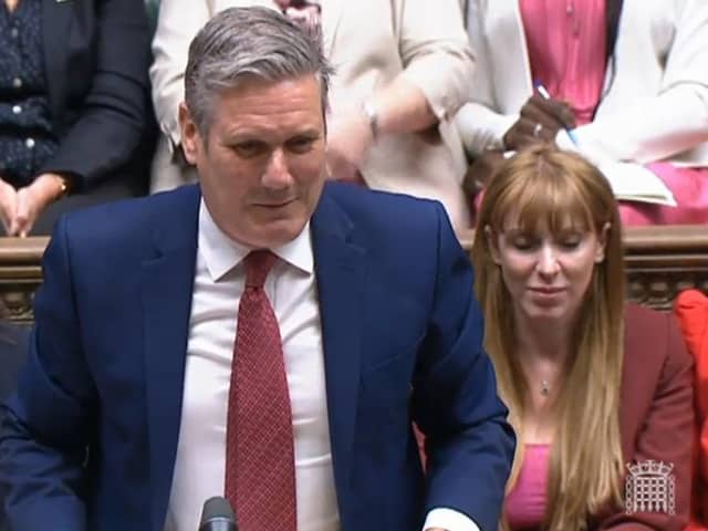 Labour leader Sir Keir Starmer speaks during a "dismal" Prime Minister's Questions in the House of Commons on Wednesday. He and his people need to do better, writes Ayesha Hazarika.