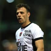 NORTHAMPTON, ENGLAND - DECEMBER 15:  Ben White of Toulon looks on during the Investec Champions Cup match between Northampton Saints and RC Toulon at cinch Stadium at Franklin's Gardens on December 15, 2023 in Northampton, England. (Photo by David Rogers/Getty Images)